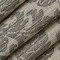 Grey Stain Resistant Performance Pet Friendly Damask Woven Pattern Upholstery Fabric by The Yard - SKU: Hugo Smoke